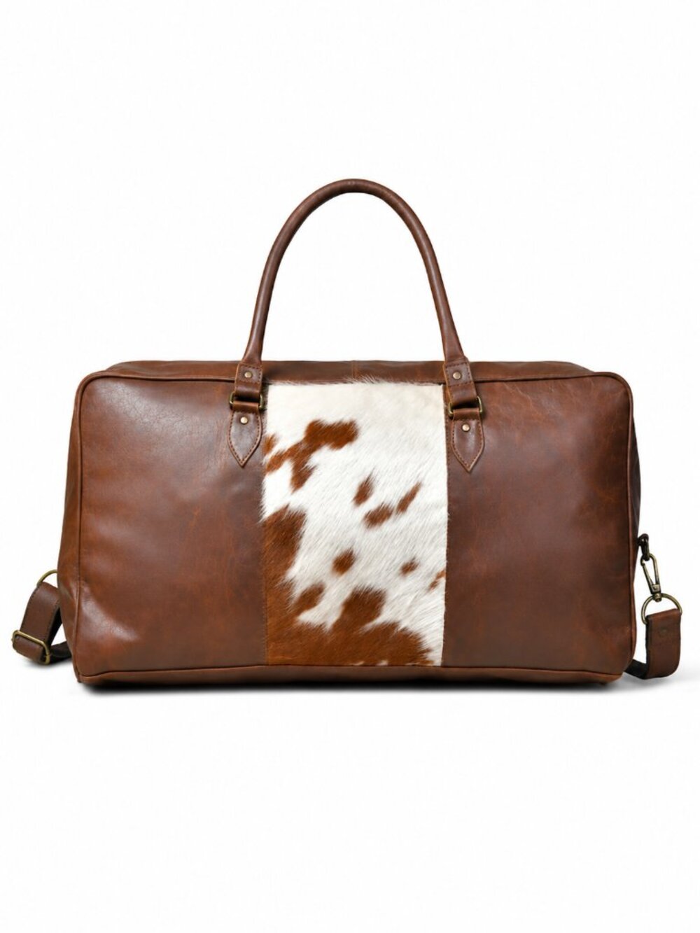 COW FUR TRAVEL DUFFLE By SHARO